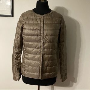 Ultra Lightweight Compact Jacket (Light Brown)